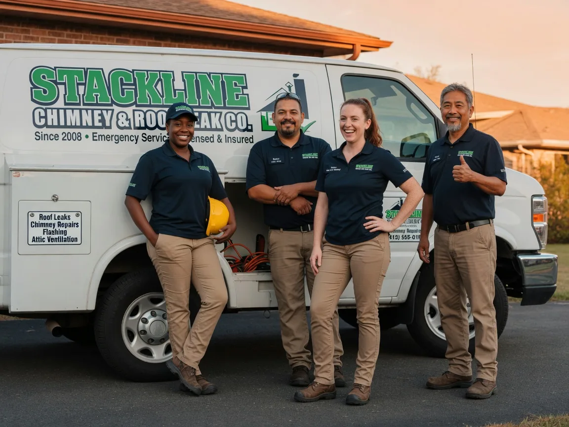 Chimney flashing repair company in Chalfont, PA